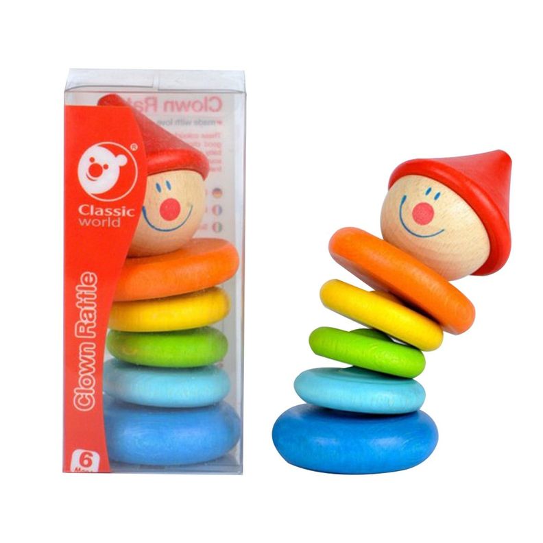 Sonajero Payaso Classic World Surtido