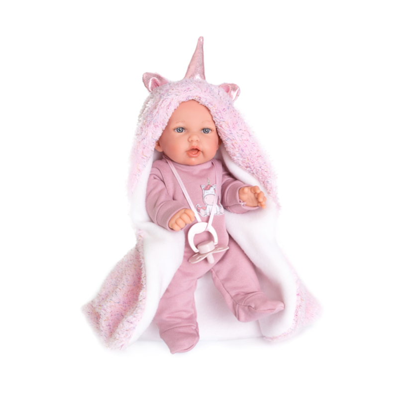 Bebé Petit Palabritas Antonio Juan Manta Unicornio-1
