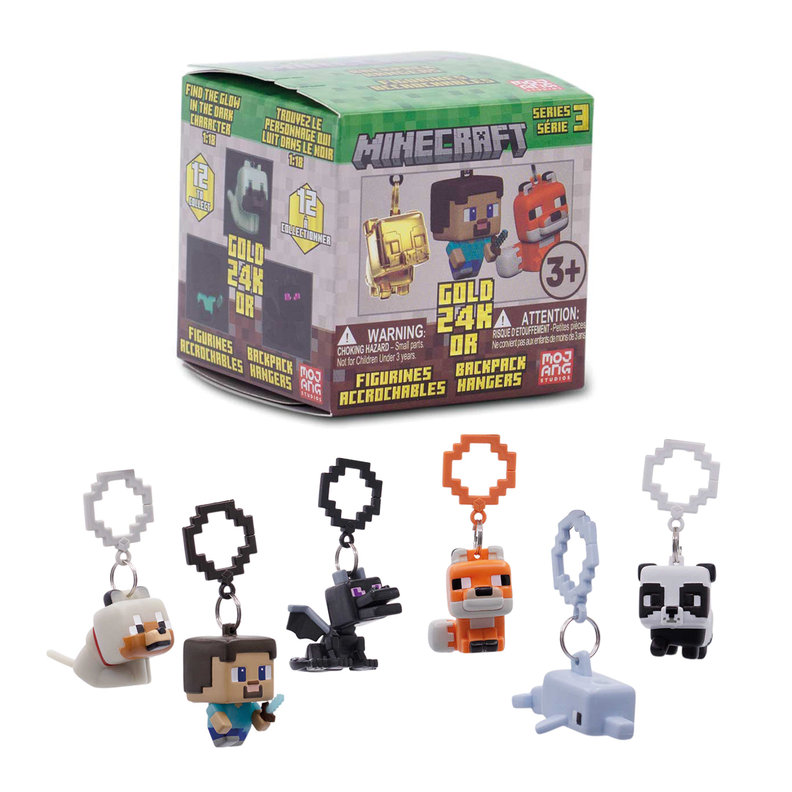 Llavero Minecraft Blind Box Serie 3 Just Toys Surtido