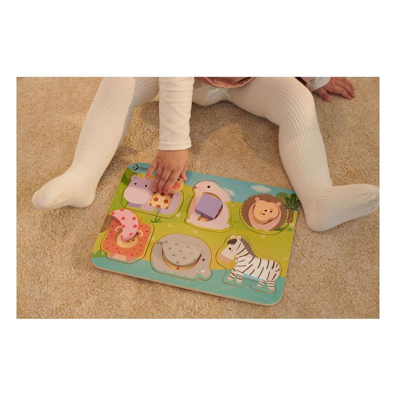 Puzzle Bosque de Madera Classic World-1