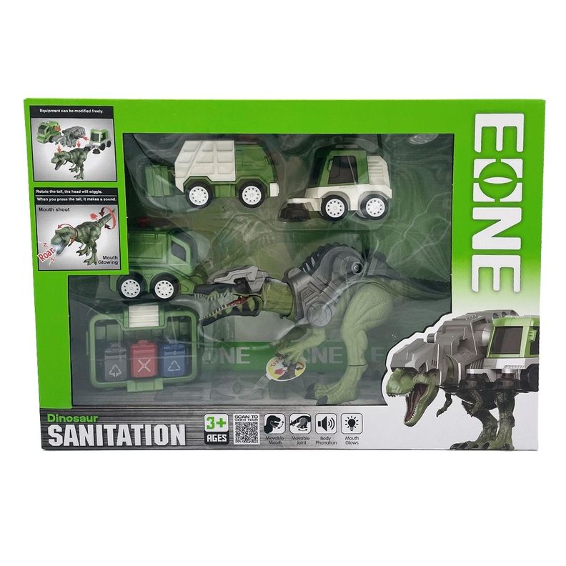Dinosaurio Sanitizador con Luces y Sonidos Magnetics Surtido