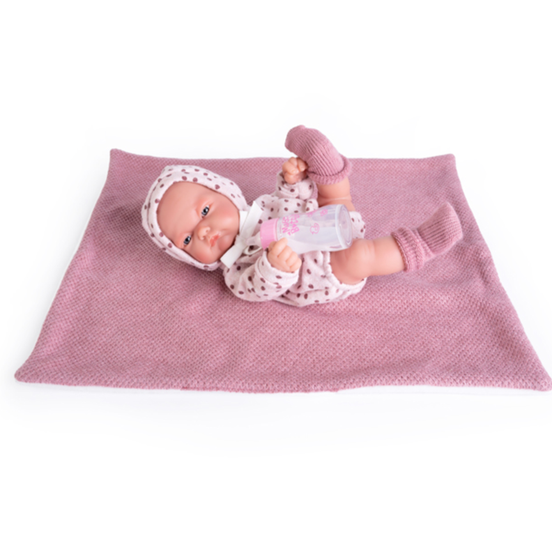 Bebé Reborn Pitu Antonio Juan Ropa Lunares-1