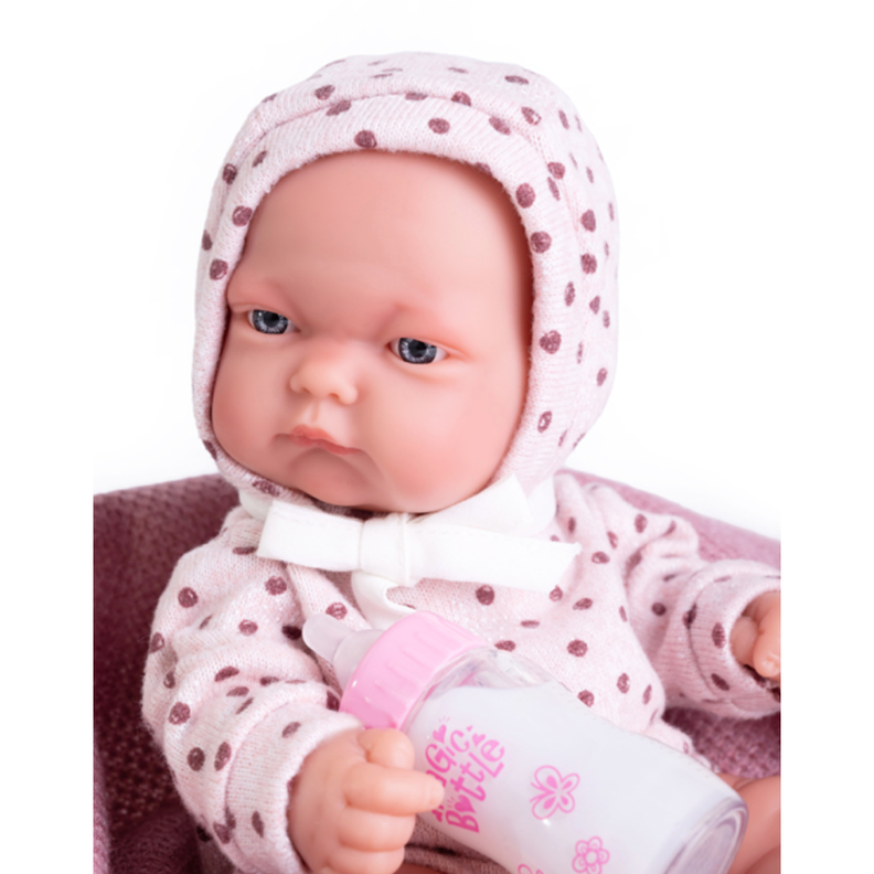 Bebé Reborn Pitu Antonio Juan Ropa Lunares-2