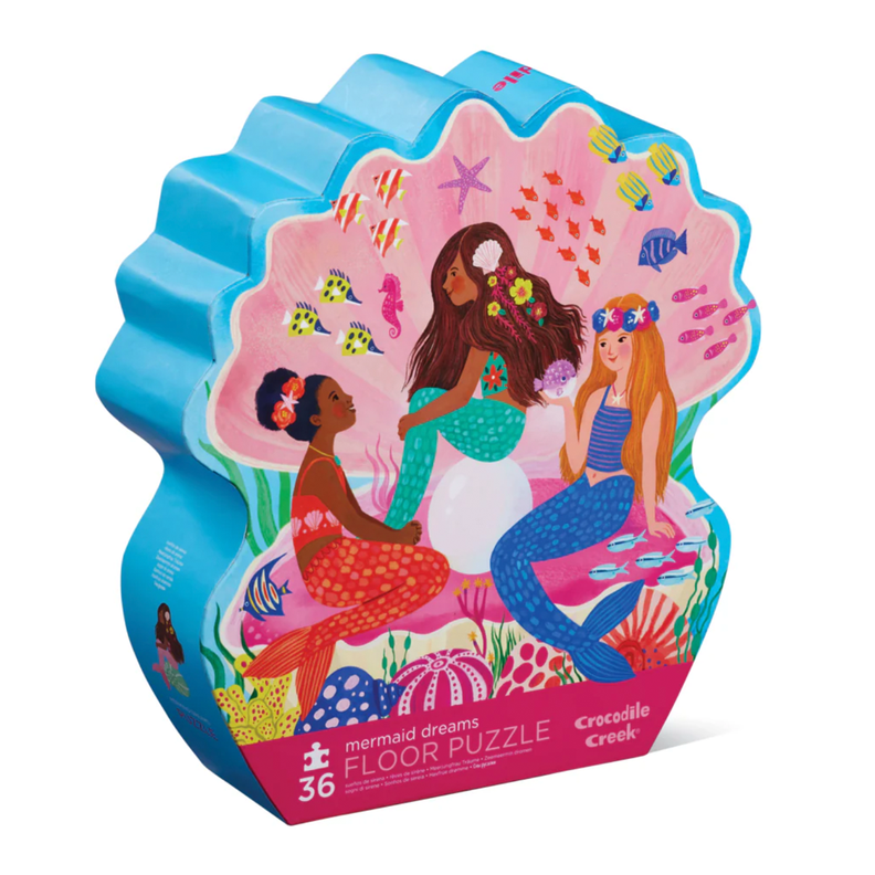 Puzzle Suenos de Sirena 36pcs Crocodile Creek Surtido
