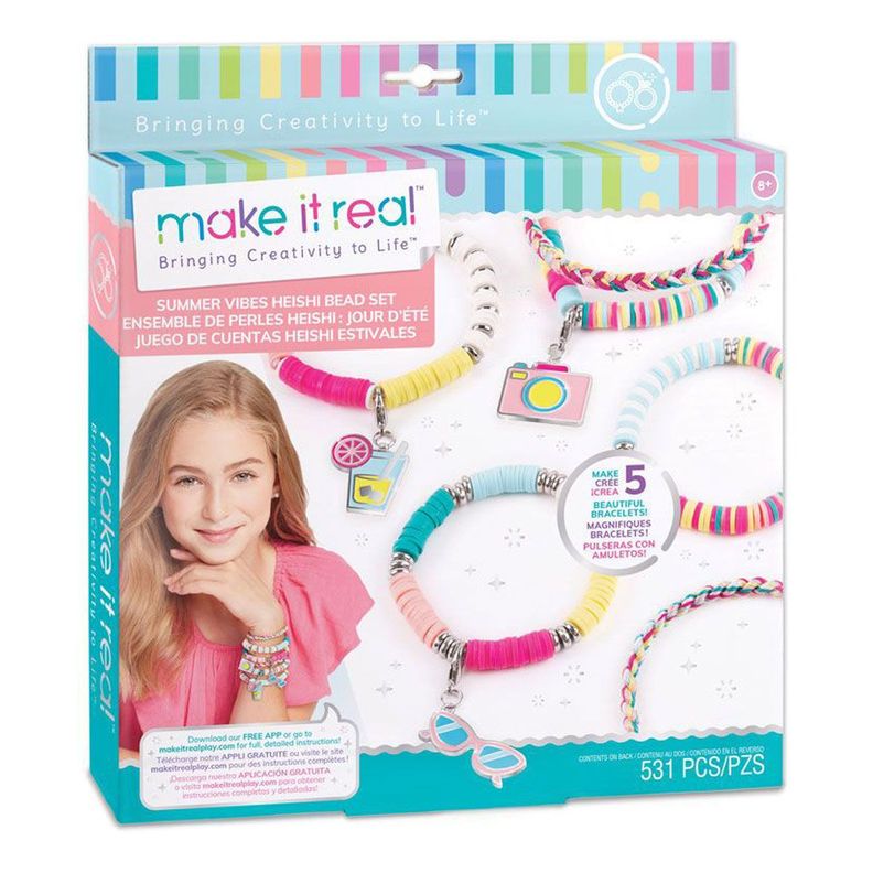 Set para Hacer Pulsera de Verano Make It real-0