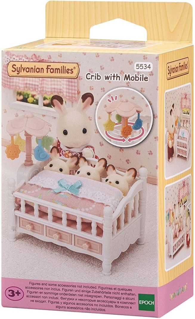 Cuna para trillizos Sylvanian Families-0