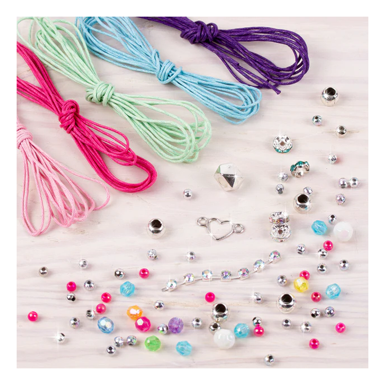 Set para hacer pulseras Bling Arcoíris Make It Real-1