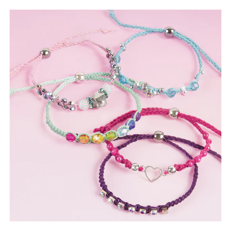 Set para hacer pulseras Bling Arcoíris Make It Real-2