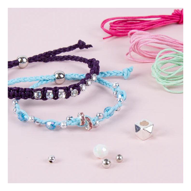 Set para hacer pulseras Bling Arcoíris Make It Real-5