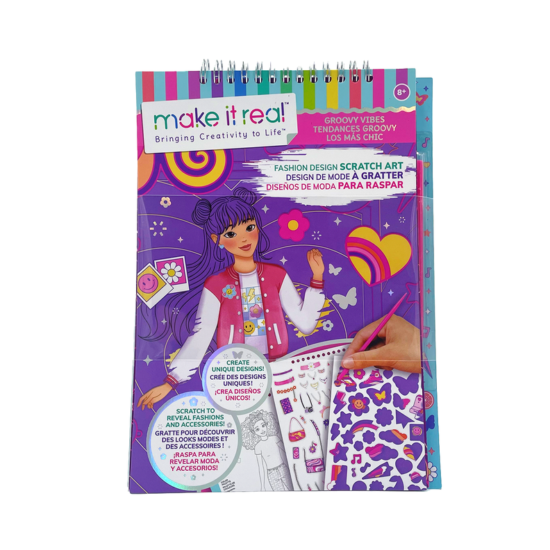 Libro Scratch Art Diseño de Modas Make It Real-0