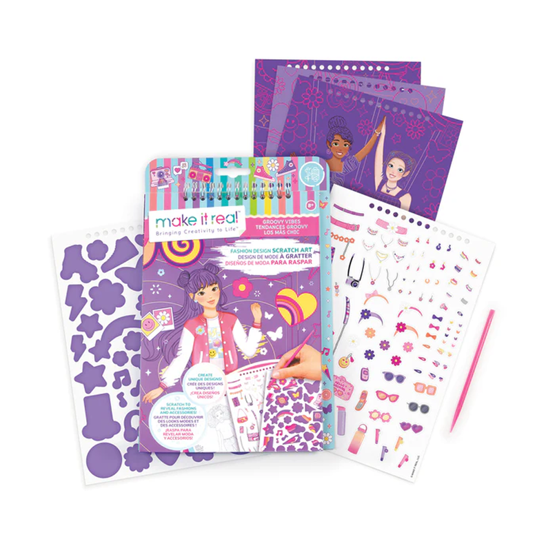 Libro Scratch Art Diseño de Modas Make It Real-1