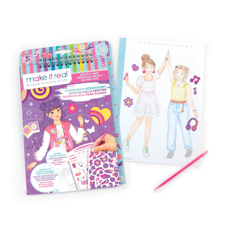 Libro Scratch Art Diseño de Modas Make It Real-3