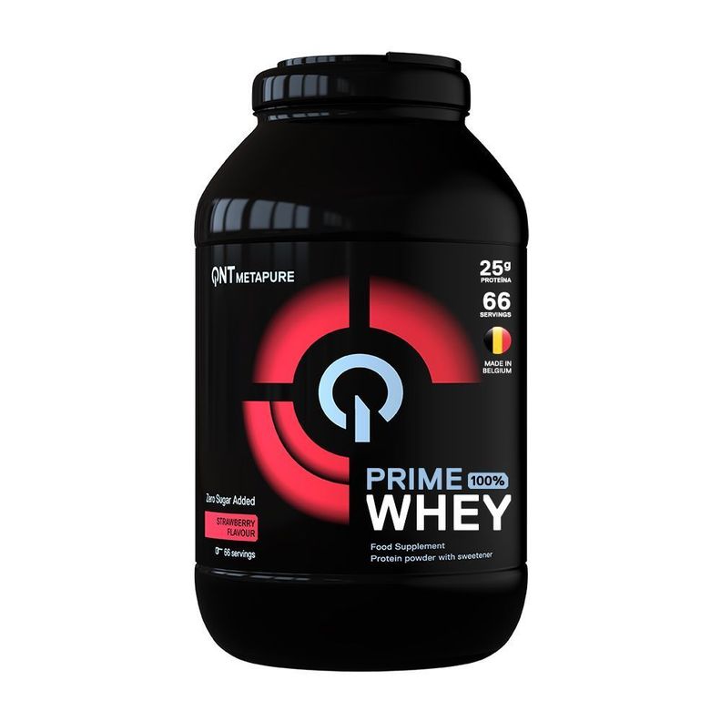 Proteina en polvo QNT Metapure Prime Whey Protein - Frutilla 2kg (66 servicios)
