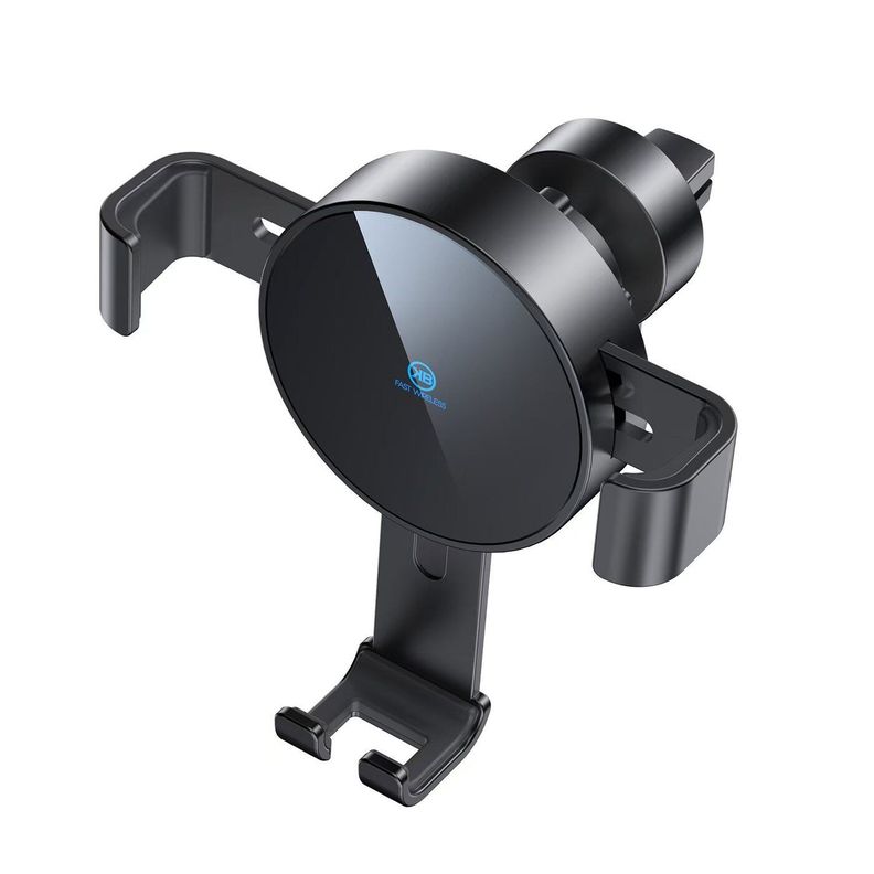 Soporte De Celular Para Auto Kbod H21 Con Cargador Negro