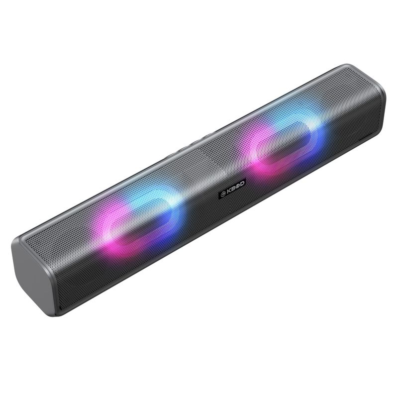 Parlante Bluetooth Soundbar Kbod BC80 1800 mAh Sonido 360 Luz RGB