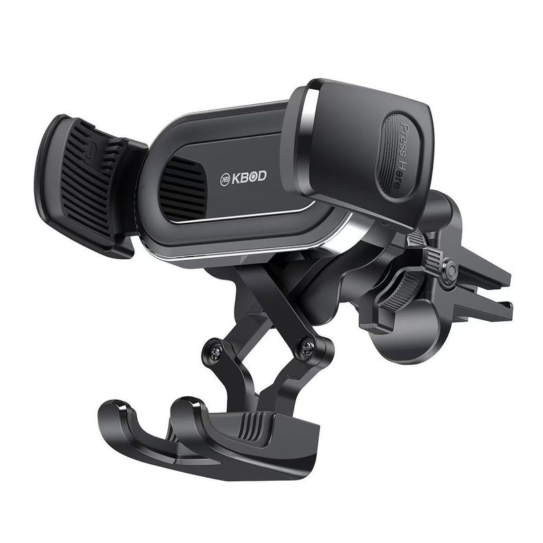 Mini Soporte De Telefono Universal Para Auto Kbod H32 Negro