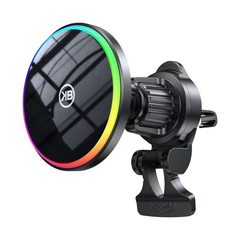 Soporte Magn tico Porta Celular Para Autos N52 15w Kbod H30 Negro