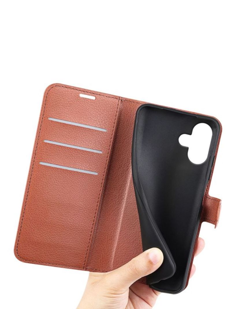 Carcasa Flip Cover Agenda Para IPhone 16 Plus-1
