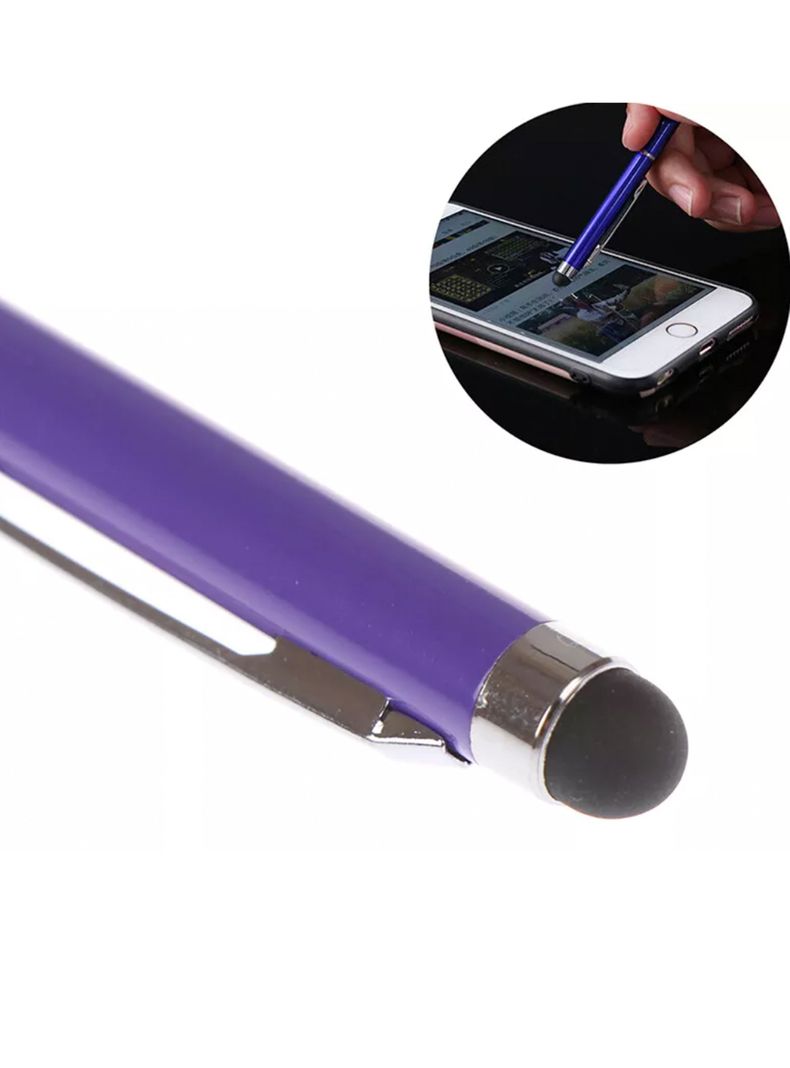 Lapiz Stylus Universal 2 En 1 Para iPad Y Tablet, Celular-4
