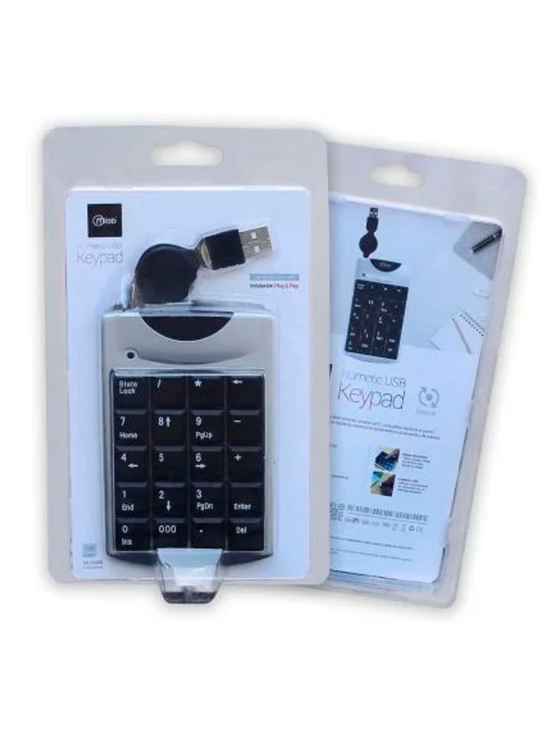Teclado Numerico Usb Mlab Negro-3