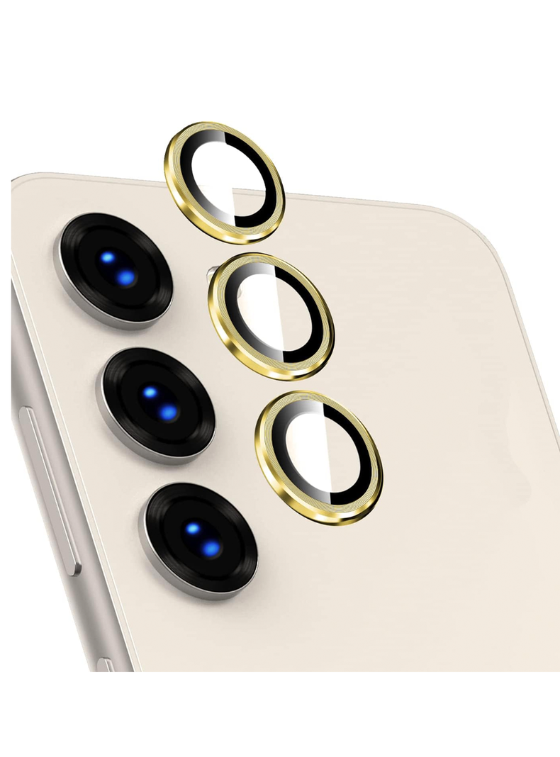 Protector De Lente De Camara Para Samsung A34 Dorado