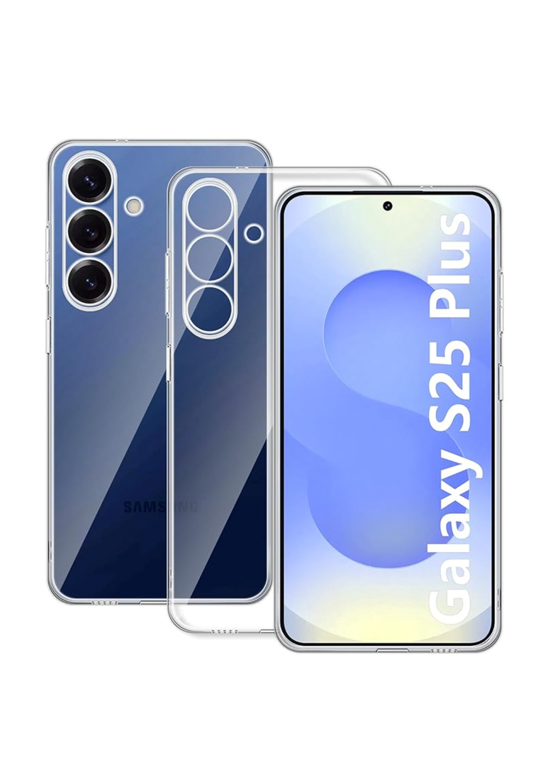 Carcasa Transparente Anti Golpes Para Samsung S25 Plus-0