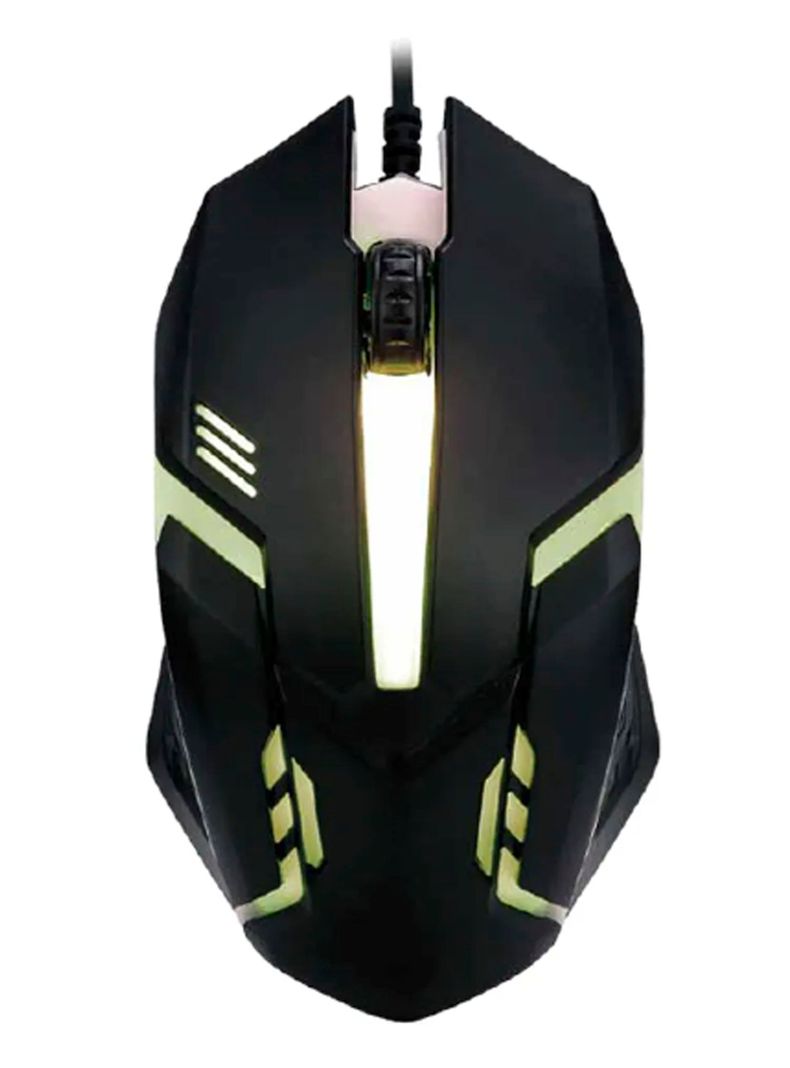 Mouse Alambicó Para Juegos Gamer + MousePad 2 en 1-1