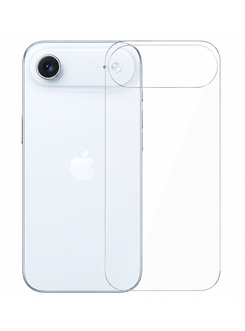 Mica Hidrogel Matte Parte Trasera Compatible Con iPhone 17 Air Blanco