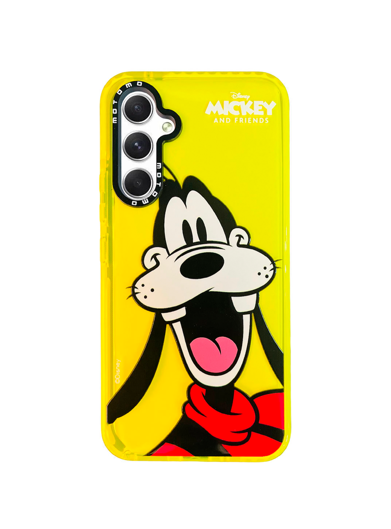 Carcasa Para Samsung A34 Mickey Y Minnie Disney Amarillo-0