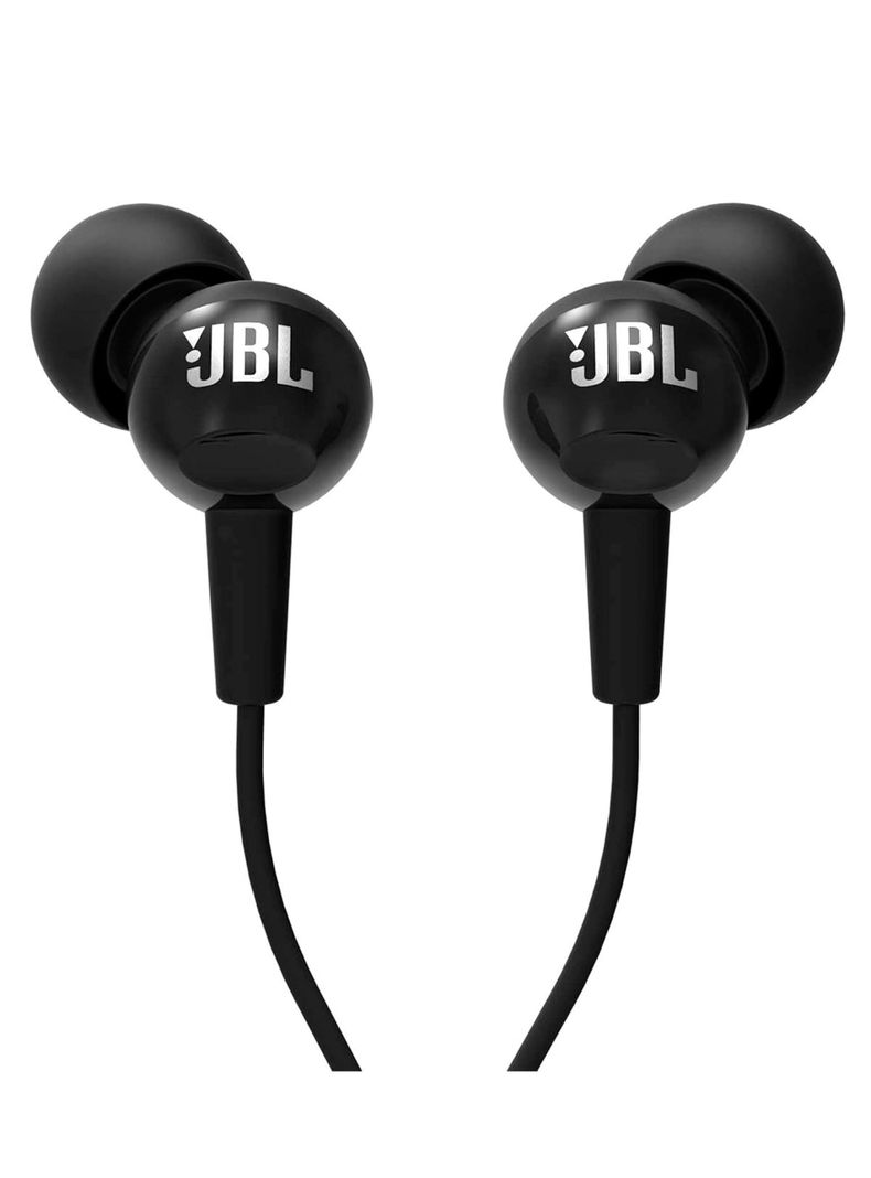 Audifonos Manos Libres Con Cable JBL C100SI Negros-0