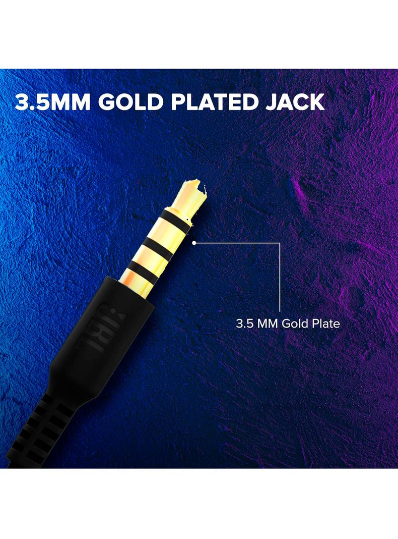 Audifonos Manos Libres Con Cable JBL C100SI Negros-3
