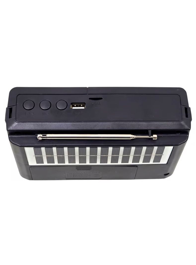 Radio Portatil Am Fm Con Linterna Carga Solar Tecnolab TL636-1