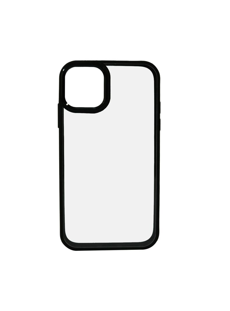 Carcasa Anti-Shock Para iPhone 13 Pro Borde Negro-0