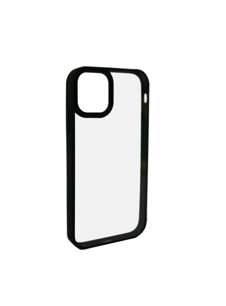 Carcasa Anti-Shock Para iPhone 13 Pro Borde Negro-2