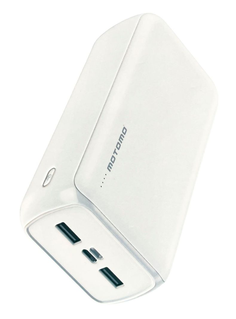 PowerBank Bateria Externa Puerto USB-C 20.000Mah 2.4A Blanco