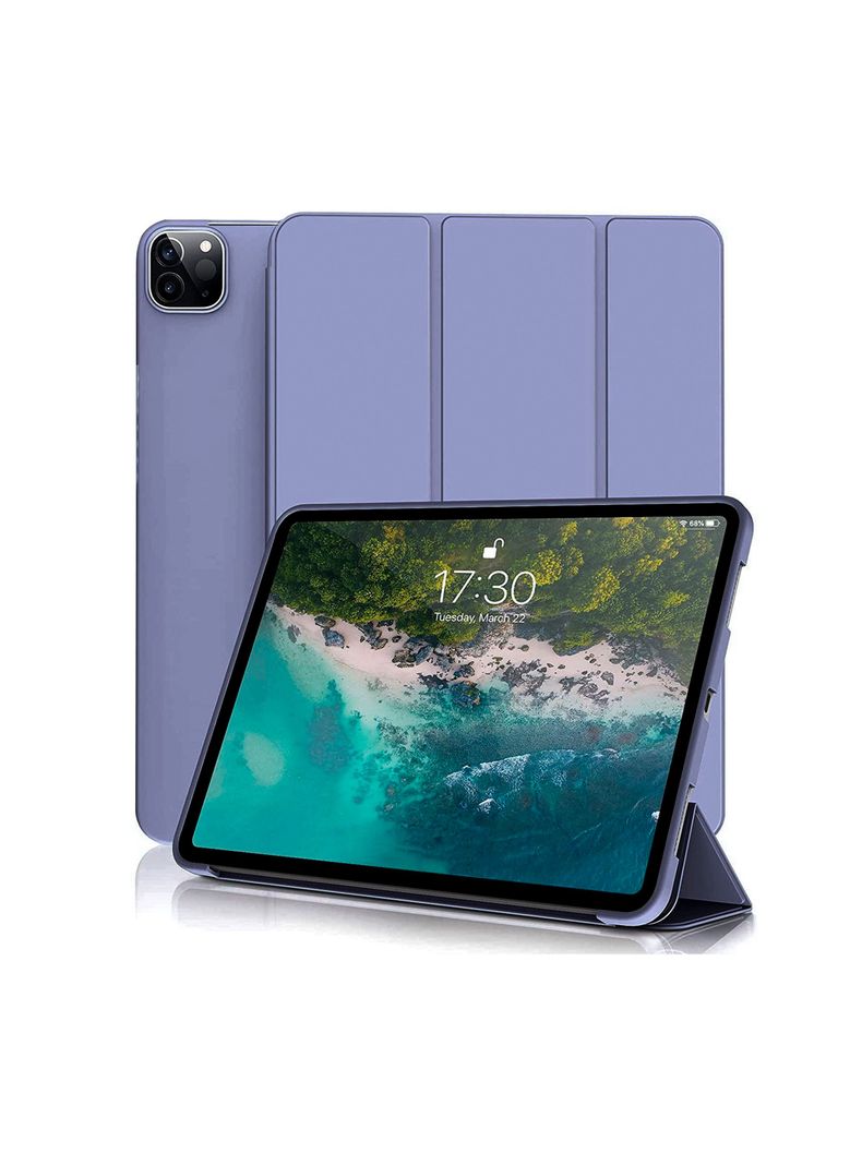 Funda SmartCover Para iPad 11 iPad 11 Pro Sin Ranura Lila-0