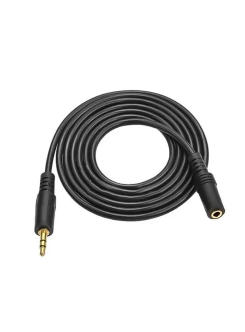 Cable Extensión Auxiliar 3.5mm Macho A Hembra 3Mts-0