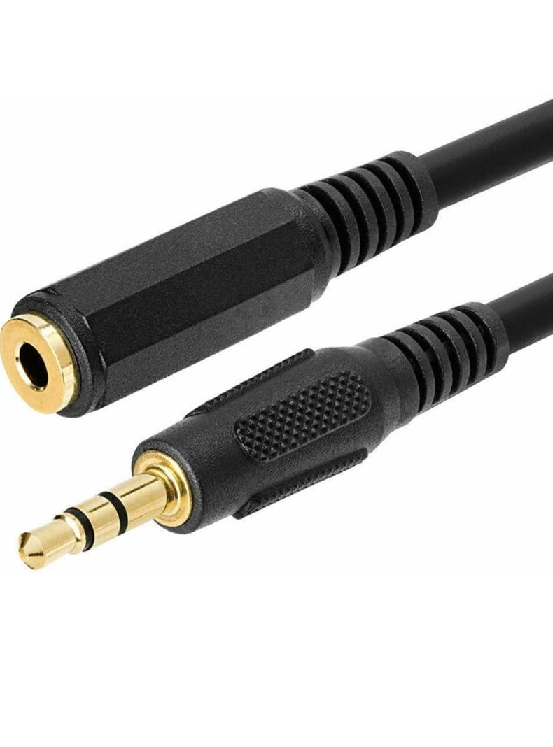 Cable Extensión Auxiliar 3.5mm Macho A Hembra 3Mts-1