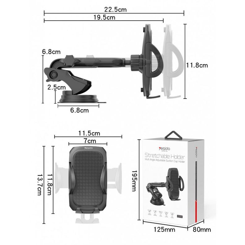 Soporte Porta Celular Para Auto Holder C111-1