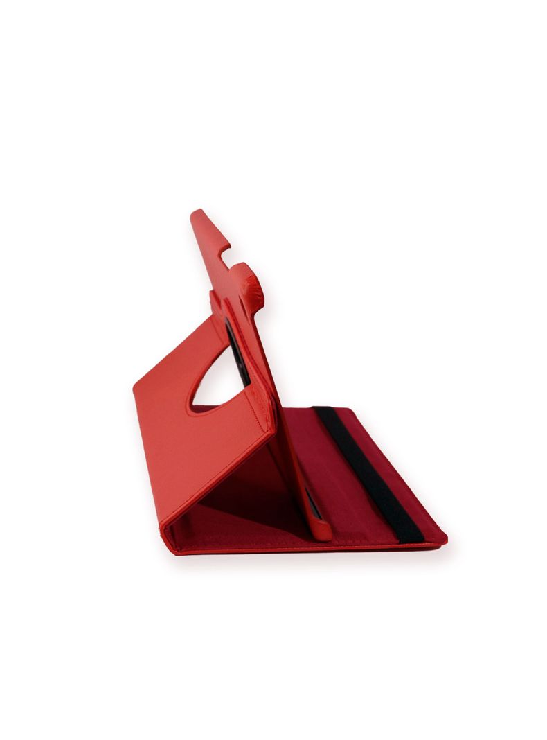 Funda + Lamina Para Tablet Samsung S7 PLUS / S7 FE Rojo-3