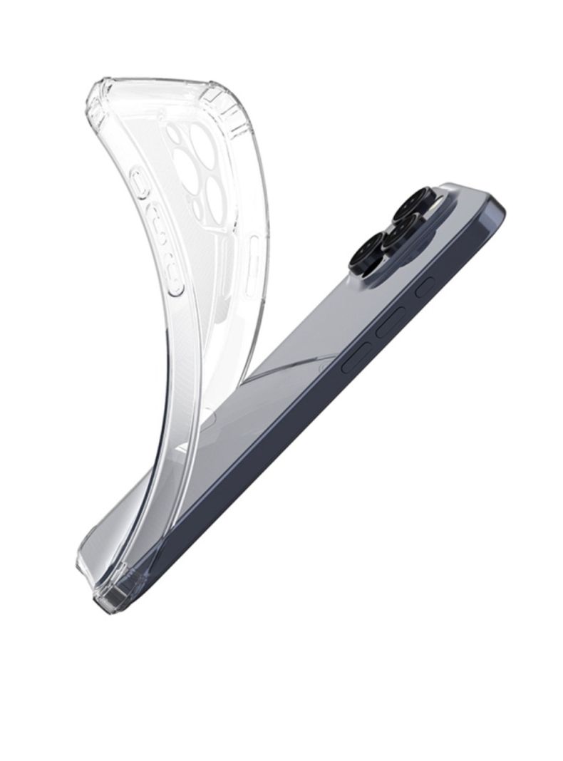 Carcasa Anti golpes Transparente Para iPhone 16 Pro Max-1