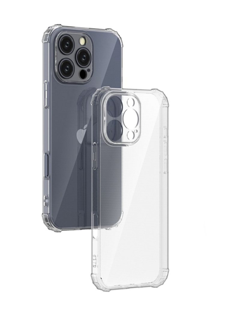 Carcasa Anti golpes Transparente Para iPhone 16 Pro Max-3