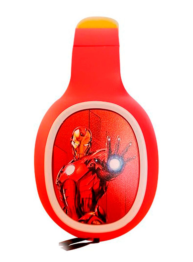 Audifonos Con Cable Alambicó Marvel Teen Iron Man-1