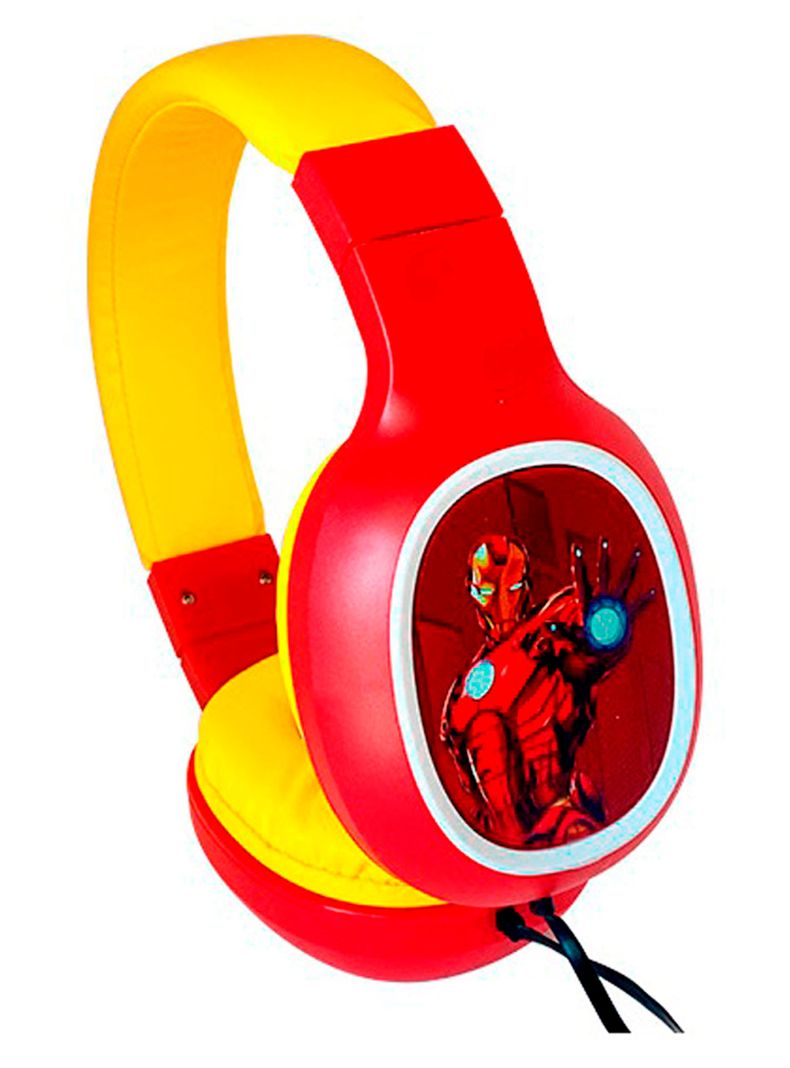 Audifonos Con Cable Alambicó Marvel Teen Iron Man-2