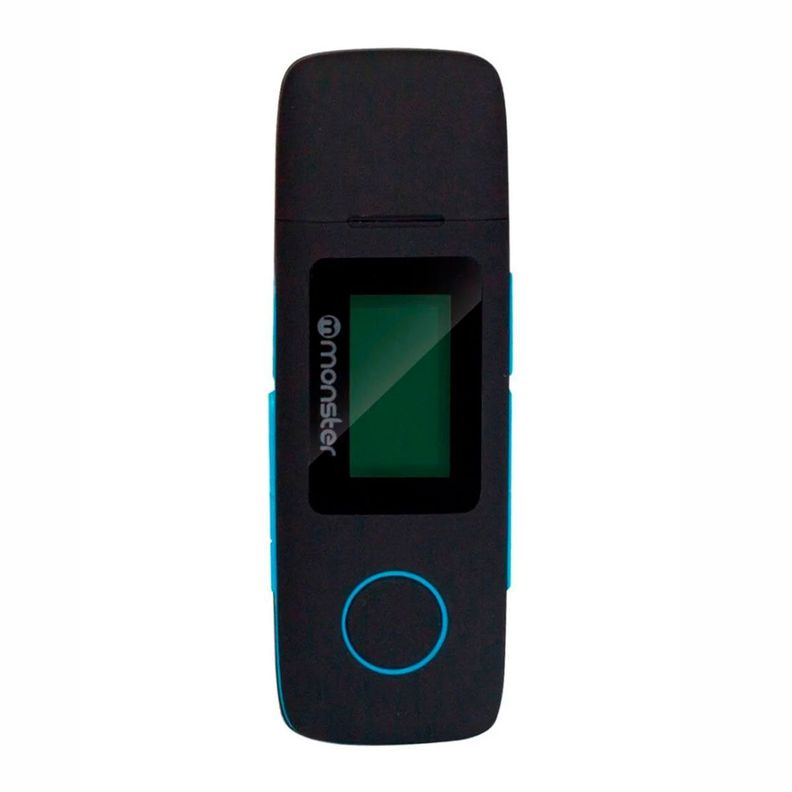 Reproductor Mp3 16gb Expandible / Radio/ Grabadora Lcd Azul