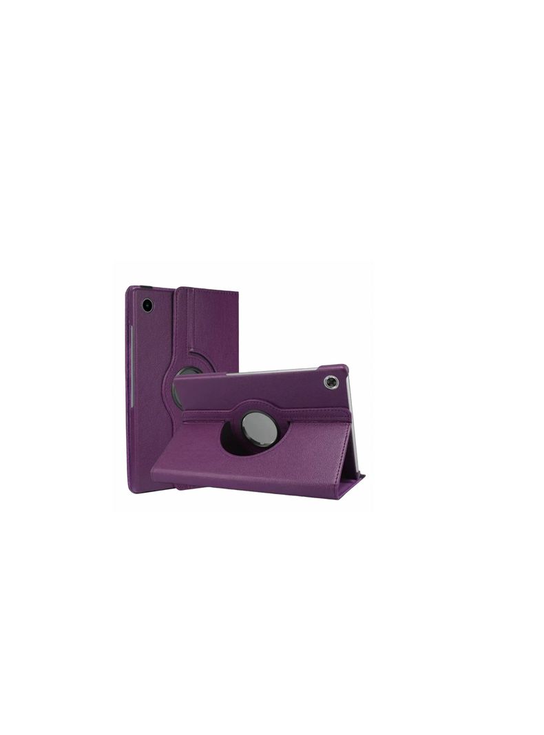 Carcasa Funda Giratoria Para Tablet Samsung A9+ Plus Lila-0