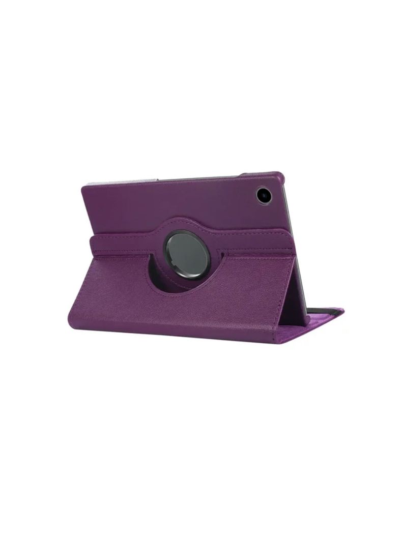 Carcasa Funda Giratoria Para Tablet Samsung A9+ Plus Lila-2