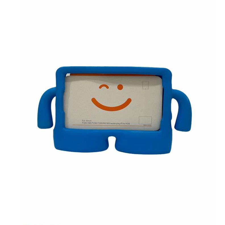 Funda Goma Para niños Tablet Samsung Tab A8 T290 / T295 Azul-0