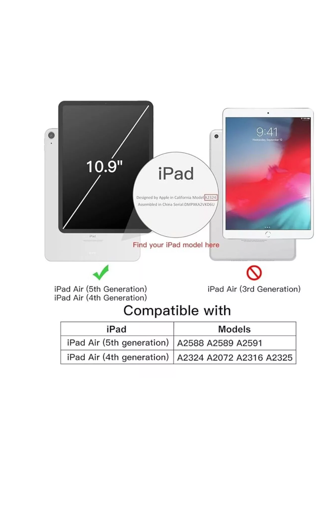 Carcasa Para Niños Antigolpe Para iPad Air 10.9-4