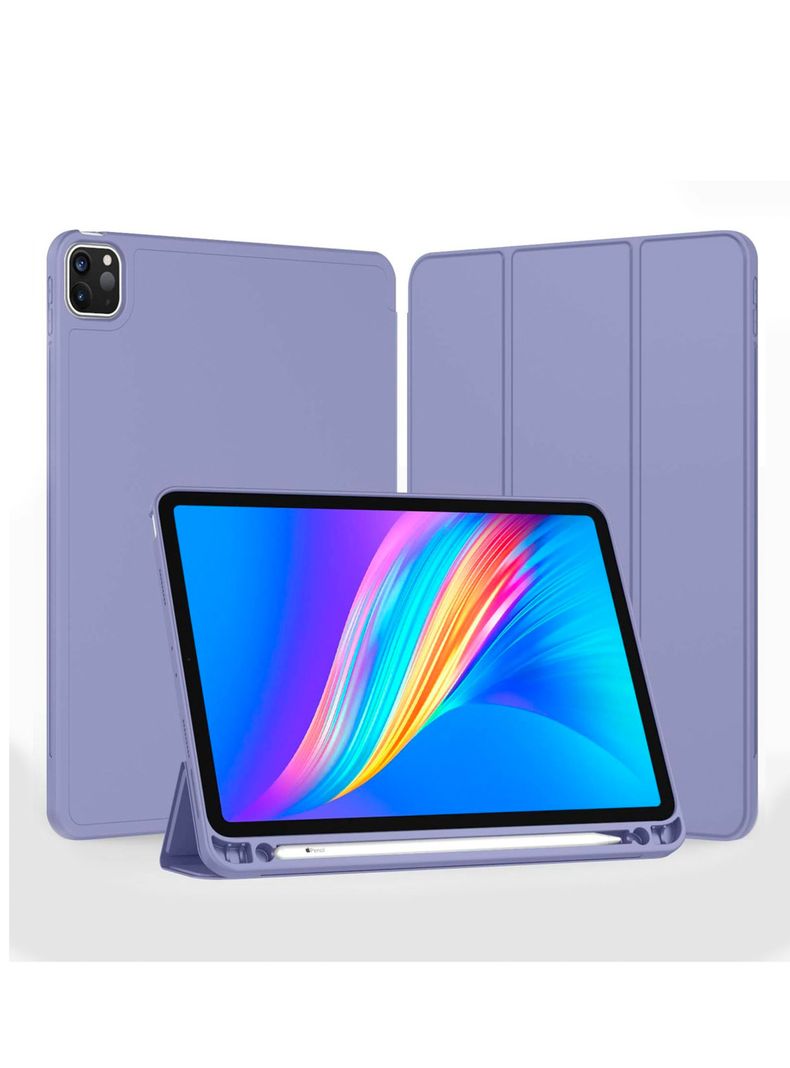 Funda SmartCover Para iPad 11 / iPad 11 Pro Con Ranura Azul-1